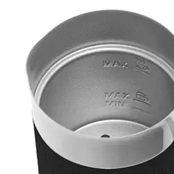 Spieniacz do mleka Adler AD 4494  - 4w1 spienianie podgrzewanie latte cappucino - czarny