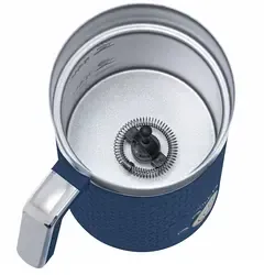 Spieniacz do mleka Adler AD 4494  - 4w1 spienianie podgrzewanie latte cappucino - granatowy