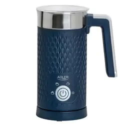 Spieniacz do mleka Adler AD 4494  - 4w1 spienianie podgrzewanie latte cappucino - granatowy