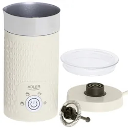 Spieniacz do mleka Adler AD 4495  - 4w1 spienianie podgrzewanie latte cappucino