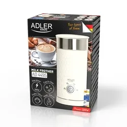 Spieniacz do mleka Adler AD 4495  - 4w1 spienianie podgrzewanie latte cappucino