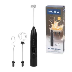 Spieniacz do mleka BLOW z 3 końcówkami