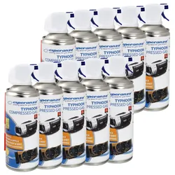 Sprężone powietrze w sprayu Esperanza 400 ml zestaw 12 szt