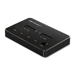 Stacja dokująca dysków Qoltec 2x SSD M.2 SATA NGFF USB Typ C