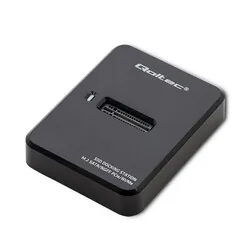 Stacja dokująca dysków Qoltec SSD M.2 SATA/PCIe NGFF/NVMe USB 3.1