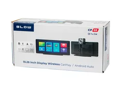 Stacja multimedialna BLOW CP03 bezprzewodowe CarPlay5.0 z wideorejestratorem