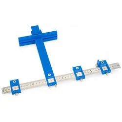 Szablon stolarski znacznik wzornik otworów 250mm Powermat PM-SSO-40M