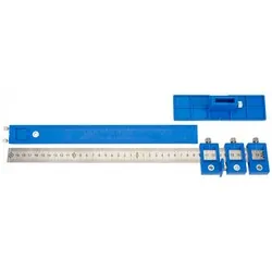 Szablon stolarski znacznik wzornik otworów 250mm Powermat PM-SSO-40M