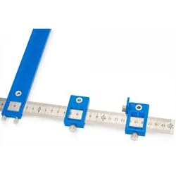 Szablon stolarski znacznik wzornik otworów 250mm Powermat PM-SSO-40M