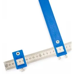 Szablon stolarski znacznik wzornik otworów 250mm Powermat PM-SSO-40M