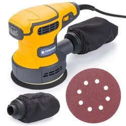 Szlifierka oscylacyjna mimośrodowa 125 mm 1100W Powermat PM-SMO-1100T