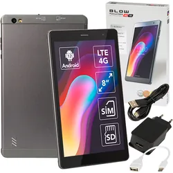 Tablet BLOW 8" PlatinumTAB8 V2 4G LTE WiFi GPS Bluetooth Android 12