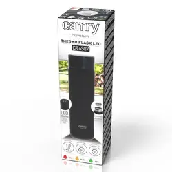 Termos z wyświetlaczem temperatury LED 473ml Camry 4507 czarny