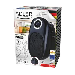 Termowentylator Easy heater Adler AD 7726 1500W ogrzewacz do kontaktu bez kabli