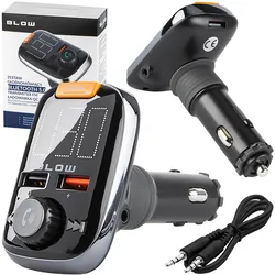 Transmiter FM BLOW Bluetooth 5.0 Zestaw głośnomówiący   Quick Charge 3.0