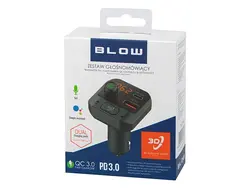Transmiter FM BLOW BT zestaw głośnomówiący   3D Stereo