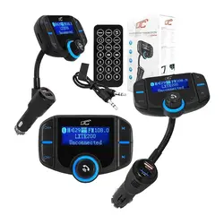 Transmiter samochodowy LTC TR200 Bluetooth 2xUSB QC 3.0 2.4A   pilot