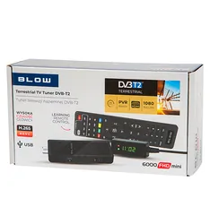 Tuner cyfrowy telewizji naziemnej DVB-T2 BLOW 6000FHD MINI