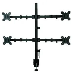 Uchwyt biurkowy do czterech monitorów LED/LCD 13-27