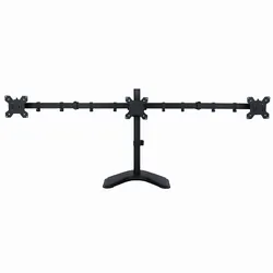 Uchwyt biurkowy do trzech monitorów LED/LCD 13-27