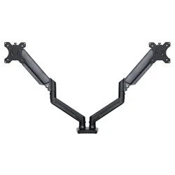 Uchwyt biurkowy gazowy 2 monitory LED/LCD 13-27 cala   PIVOT - ART UM-116