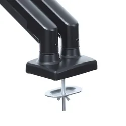 Uchwyt biurkowy gazowy 2 monitory LED/LCD 13-27 cala   PIVOT - ART UM-116