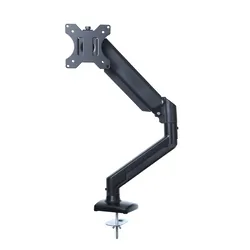 Uchwyt biurkowy gazowy do 1 monitora LED/LCD 13-27 cala   PIVOT - ART UM-115