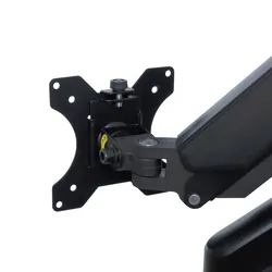 Uchwyt biurkowy gazowy do 1 monitora LED/LCD 13-27 cala   PIVOT - ART UM-115