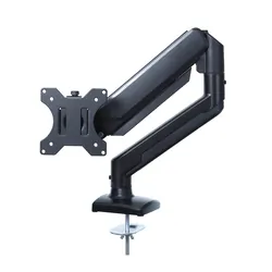Uchwyt biurkowy gazowy do 1 monitora LED/LCD 13-27 cala   PIVOT - ART UM-115
