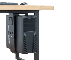 Uchwyt biurkowy podwieszany do obudowy komputera PC ART M-01 do 10 kg