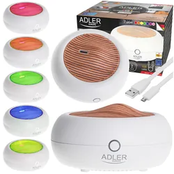 Ultradźwiękowy dyfuzor zapachowy 3w1 USB Adler AD 7969