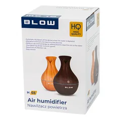 Ultradźwiękowy nawilżacz powietrza BLOW H-03 aromaterapia - ciemne drewno