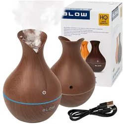 Ultradźwiękowy nawilżacz powietrza BLOW H-03 aromaterapia - ciemne drewno