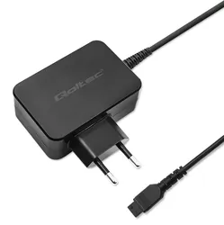 Uniwersalny zasilacz sieciowy do laptopa 45W Qoltec 8 wtyczek