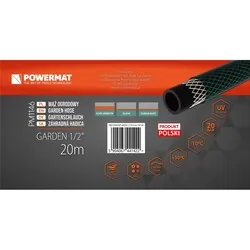 Wąż ogrodowy Powermat GARDEN 1/2" 20m