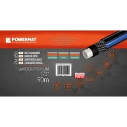 Wąż ogrodowy Powermat GARDEN PREMIUM  1/2" 50m
