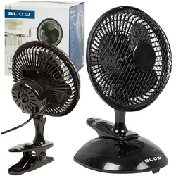 Wentylator biurkowy 2w1 z klipsem BLOW 6
