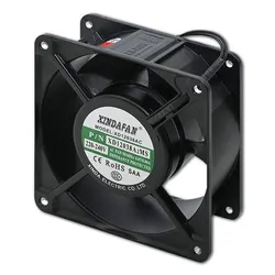 Wentylator do szaf RACK 19'' 230V Qoltec 120x120x38 Czarny