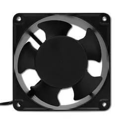 Wentylator do szaf RACK 19'' 230V Qoltec 120x120x38 Czarny