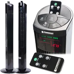 Wentylator kolumnowy 117 cm 90W Powermat Onyx Tower-120   pilot