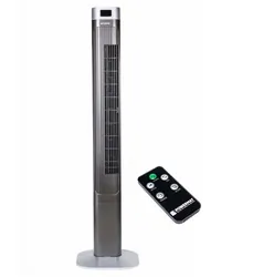 Wentylator kolumnowy 121 cm 90W Powermat Grey Tower-120   pilot