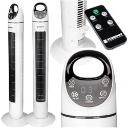 Wentylator kolumnowy 82 cm 80W Powermat Pearl Tower-80   pilot