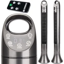 Wentylator kolumnowy 98 cm 80W Powermat Satin Tower-80   pilot