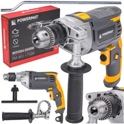 Wiertarka elektryczna udarowa 1750W Powermat PM-WU-1750M