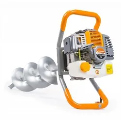 Wiertnica spalinowa 6KM Powermat PM-SWG-600N-3W   3 wiertła