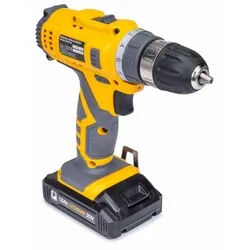 Wkrętarka wiertarka akumulatorowa 20V 1,5AhLED Powermat PM-WA-20V2-SU zestaw akcesoriów   walizka