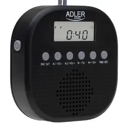 Wodoodporne radio FM przenośne Adler AD 1912 IPX4