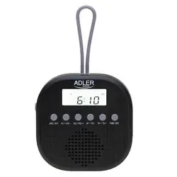 Wodoodporne radio FM przenośne Adler AD 1912 IPX4