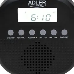 Wodoodporne radio FM przenośne Adler AD 1912 IPX4