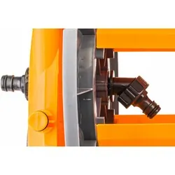 Wózek bębnowy na wąż ogrodowy 45m 1/2" Powermat PM-WNW-45T